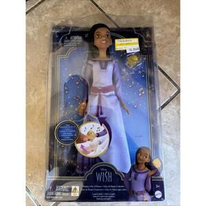 Disney Wish Singing Asha of Rosas Fashion Doll & Star Figure, Posable
